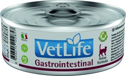 Vet Life Cat Gastrointestinal с курицей диетический влажный корм для кошек при заболеваниях желудочно-кишечного тракта 85 гр - фото 10170