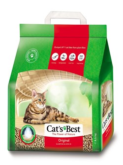 Cat's Best Original Наполнитель Древесный комкующийся 5 л - фото 10616