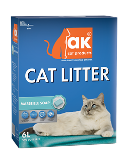 AK CAT MARSEILLE SOAP Наполнитель глиняный комкующийся с Марсельским мылом 6 л - фото 10626