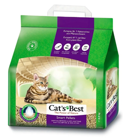 Cat's Best Smart Pellets Наполнитель Древесный комкующийся 5 л - фото 10654