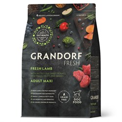 GRANDORF Fresh Dog Adult MED&MAXI Lamb&Sweet Potato (Свежее мясо ягненка с бататом для собак средних и крупных пород) 3 кг - фото 11833