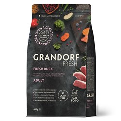 GRANDORF Fresh Cat ADULT Duck&Sweet Potato (Свежее мясо утки с бататом для кошек) 2 кг - фото 11857