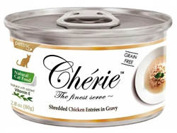 05 Петтрик Консервы Cherie-КУРИЦА В ПОДЛ/Shredded Chicken Entrees in Gravy/, 80 г - фото 12065