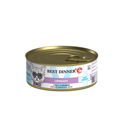 Консервы для кошек Best Dinner Urinary "Утка с клюквой" Exclusive VET PROFI 100 гр - фото 12123