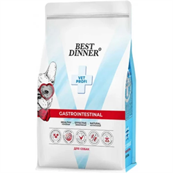 Best Dinner Vet Profi Gastrointestinal сухой корм для взрослых собак всех пород при нарушениях пищеварения2кг - фото 12155