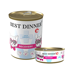 КОРМ BEST DINNER Ж/Б Д/КОШ. И  СОБ.ИСТОЩ.ВОССТ.340г - фото 12196