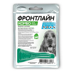 Фронтлайн Plus 10-20 кг 1 пипетка - фото 12210