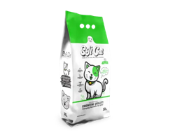 SOFT CAT 10л Комкующийся наполнитель с ароматом алоэ вера, Турция - фото 12231