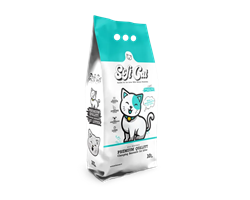 SOFT CAT 10л Комкующийся наполнитель с ароматом марсельского мыла, Турция - фото 12234