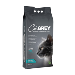 Cat's GREY Vanilla&Tangerine комкующийся наполнитель с ароматом ванили и танжерина для кошачьего туалета (16кг) - фото 12252