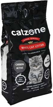 Наполнитель Catzone Active Carbon (С активированным углем) пакет - 10кг - фото 12259