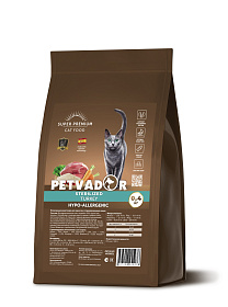 Petvador Полнорационный корм для стерил.кошек и кастрир.котов 400г - фото 12380