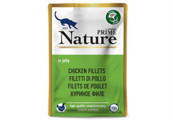 PRIME NATURE пауч 100гр в желе Куриное филе д/кошек - фото 12514
