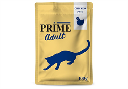 PRIME пауч 100г Паштет из курицы, для кошек - фото 12515