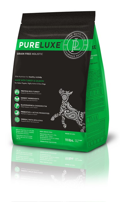 PureLuxe для активных собак с индейкой и лососем, 1.81 кг MZB939518 - фото 12643