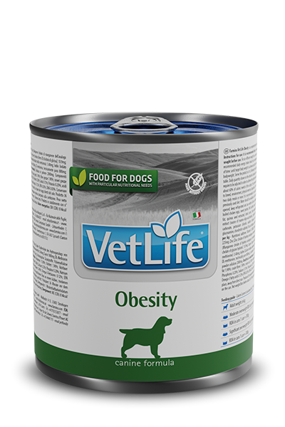 Вет Лайф паштет для собак при ожирении VET LIFE NATURAL DIET DOG OBESITY, 300 гр MZB106398 - фото 13500