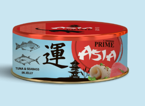 PRIME ASIA ж/б Тунец с сибасом в желе для кошек, 85 гр MZB517871 - фото 16634