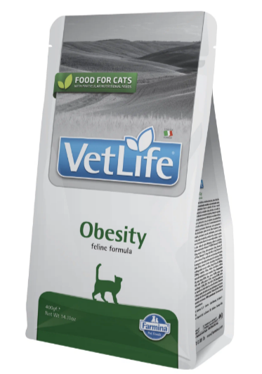 Вет Лайф Cat Obesity для взрослых кошек при ожирении, 2кг MZB025333 - фото 17401