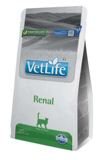 Вет Лайф Cat Renal для взрослых кошек при почечной недостаточности, 400 гр MZB025159 - фото 17411