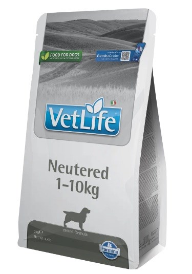 Вет Лайф Dog Neutered 1-10 kg для кастрированных и стерилизованных собак, 10кг MZB024787 - фото 17422