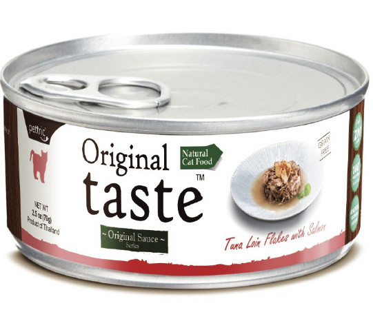 Pettric Original Taste влажный корм для кошек, Тунец с лососем в соусе,70 г MZB600227 - фото 17486