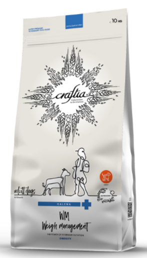 CRAFTIA GALENA DOG WEIGHT MANAGEMENT (Obesity) Вейт Менеджмент (Обесити) для собак при избыточном весе, 10 кг MZB428501 - фото 17746