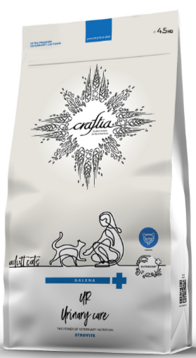 CRAFTIA GALENA CAT URINARY CARE Уринари для кошек для растворения струвитных камней, 4.5 кг MZB427955 - фото 17841