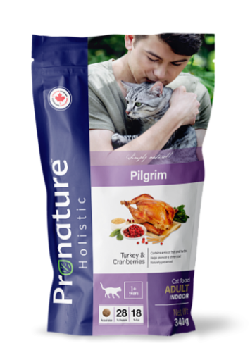 Pronature Holistic Pilgrim корм для кошек индейка с клюквой, 340 гр MZB268395 - фото 18179