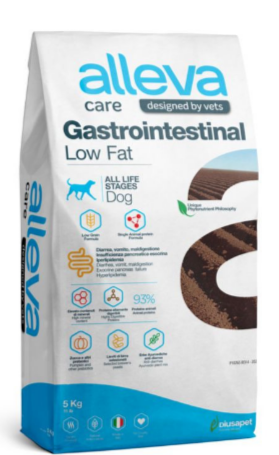 Alleva Care Dog Gastrointestinal Low Fat Корм Аллева Кэр для собак Гастроинтестинал, 5 кг MZB103305 - фото 18428