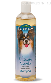 Bio-Groom Protein/Lanolin увлажняющий шампунь с ланолином 355 мл - фото 5350