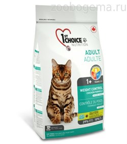 1st CHOICE корм 350г для кастр и стерил кошек Контроль Веса - фото 5650