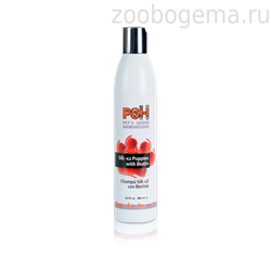 PSH SHAMPOO SILK X 2 PUPPY WITH BIOTIN Шампунь шёлк х 2 с биотином - фото 6975