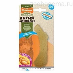 NYLABONE Рог для щенков, аромат курицы - фото 7525