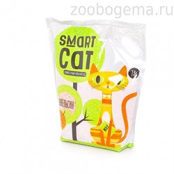 SMART CAT Силикагелевый наполнитель с ароматом апельсина - фото 7527