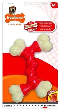 NYLABONE Двойная косточка, экстра-жесткая - фото 7611