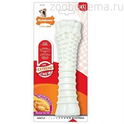 NYLABONE Текстурная косточка экстра-жесткая, аромат курицы - фото 7619