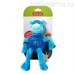 ZOLUX Игрушка плюшевая (хлопок+термопластичная резина) для собак "Бегемот" - фото 7693