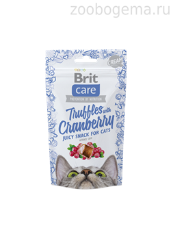 BRITE Meaty Truffles Cranberry лакомство для кошек трюфели с клюквой - фото 8271