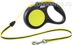 FLEXI РУЛЕТКА NEON NEW CLASSIC S (ДО 12 КГ) ТРОС 5 М - фото 8309