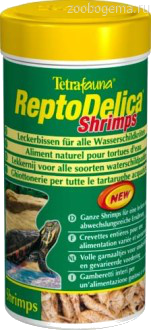 TETRA REPTOMIN DELICA SHRIMPS Креветки лакомство для водных черепах - фото 8351