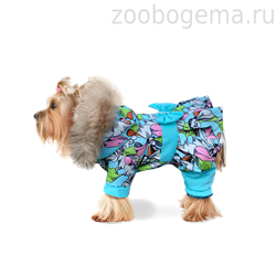 ZOOTREND Комбинезон Кокетка РОЗОВЫЕ ЦВЕТЫ - фото 8437