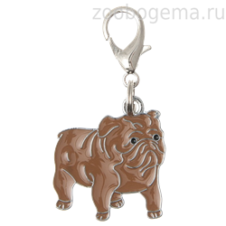 PET LINE Адресник Английский бульдог 27*15 мм - фото 8598