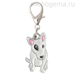PET LINE Адресник Бультерьер 25*15 мм - фото 8600