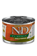 Н&Д влажный корм для собак тыква, утка мини /N&D DOG DUCK & PUMPKIN MINI 140 гр