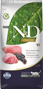 Н&Д сухой корм для кошек ягненок с черникой /N&D Cat Lamb & Blueberry, 10 кг