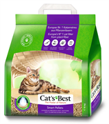 Cat's Best Smart Pellets Наполнитель Древесный комкующийся 10 л