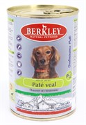 BERKLEY №2 Паштет из телятины консервы для взрослых собак 400 г