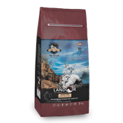 LANDOR GRAIN FREE TURKEY & POTATO Индейка и батат беззерновой корм для взрослых кошек 2 кг