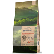 RAWIVAL Gifts of Fields & Branches корм ягнёнок с перепелом для взрослых собак средних и крупных пород, 2,5 кг