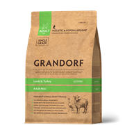 GRANDORF DOG Lamb&Turkey MINI (ягнёнок с индейкой для собак мини пород) 3 кг. GRANDORF DOG Lamb&Turkey MINI (ягнёнок с индейкой для собак мини пород) 3 кг.